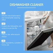 1 Pcs Dishwasher Cleaner Tablets - Deep Cleaning \u0026 Deodorizing, Lemon Scent, Removes Grease \u0026 Limescale, Protects Dishwasher, Easy to Use, Individually Wrapped, for All Dishwasher Types